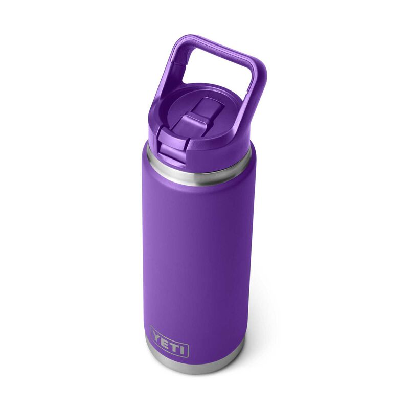 YETI Rambler&reg; 26oz (770ml) Water Bottle with Colour-Matched Straw Cap image number 2